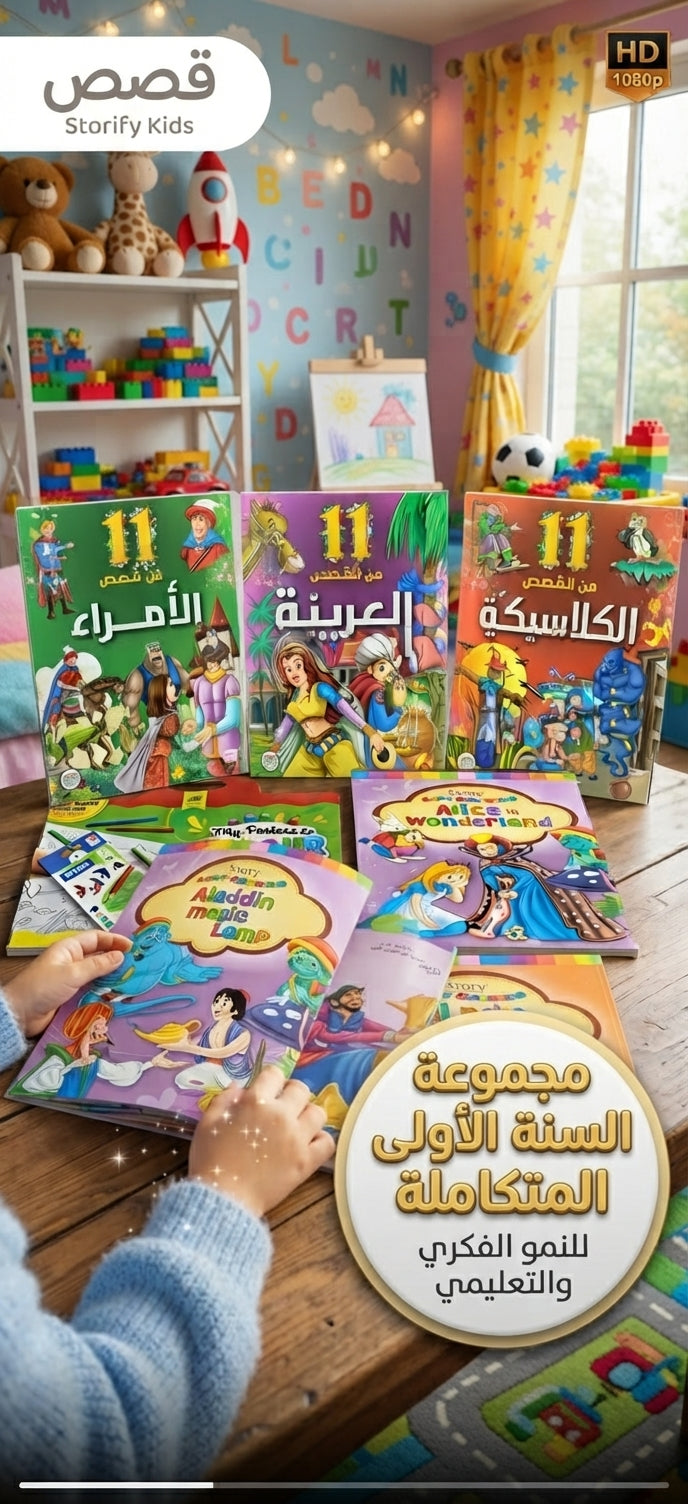 باقة الكتب التعليمية للأطفال